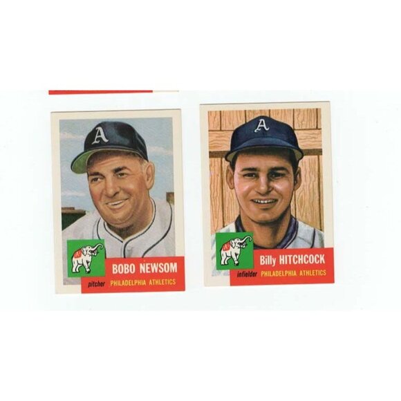 Topps Archives Philadelphia Athletics 4 Baseball Trading Card Bundle - Picture 5 of 6